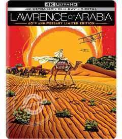 4K UHD - LAWRENCE DE ARABIA (EDICIÓN LIMITADA STEELBOOK 60° ANIVERSARIO)