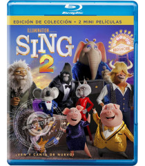 SING 2 (¡VEN Y CANTA DE NUEVO!) (INCLUYE 2 MINI PELÍCULAS) (*)