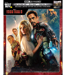 4K UHD - IRON MAN 3 (MCU) - STEELBOOK