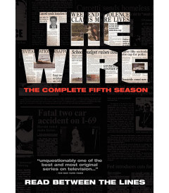 DVD - THE WIRE 5ª TEMPORADA COMPLETA