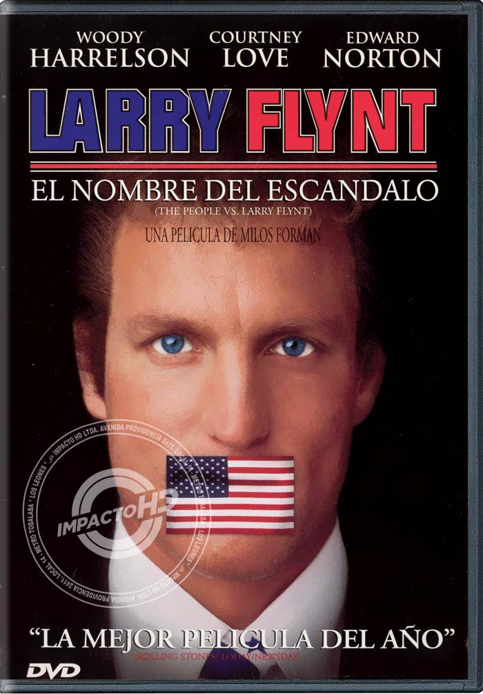 DVD - LARRY FLYNT (EL NOMBRE DEL ESCÁNDALO) - USADA