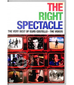 DVD - THE RIGHT SPECTACLE (LOS MEJORES VIDEOS DE ELVIS COSTELLO) - USADA