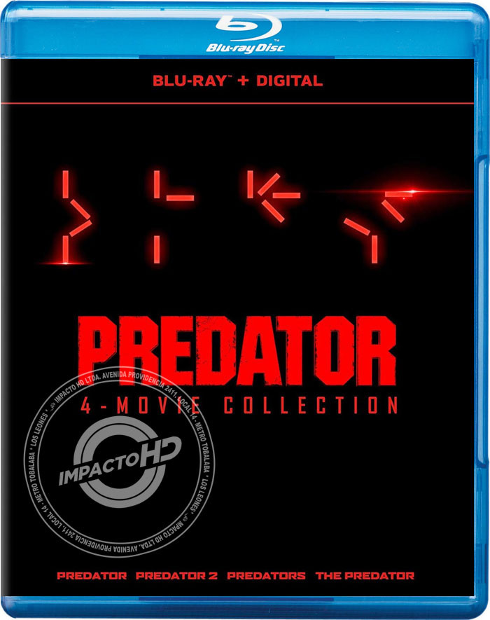 Predator Colección 4 Películas [Blu-ray]