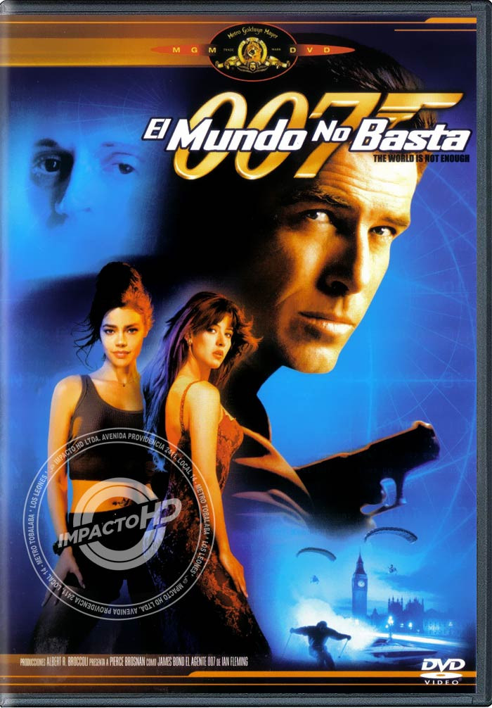 DVD - 007 EL MUNDO NO BASTA