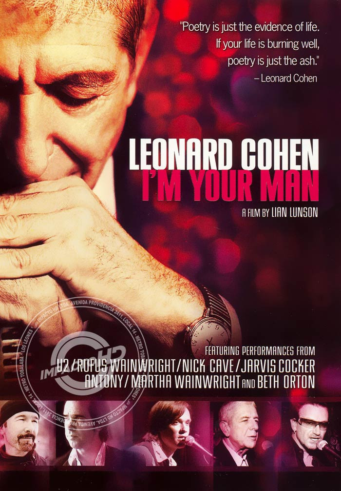 DVD - LEONARD COHEN (IM YOUR MAN) - USADA