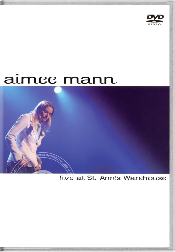 DVD - AIMEE MANN (LIVE AT ST. ANN'S WAREHOUSE) - USADA