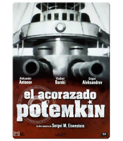 DVD - LA ÚLTIMA PUERTA (EL ACORAZADO POTEMKIN) (EDICIÓN STEELBOOK) - USADA