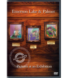 DVD - EMERSON LAKE & PALMER (PICTURES AT AN EXHIBITION)