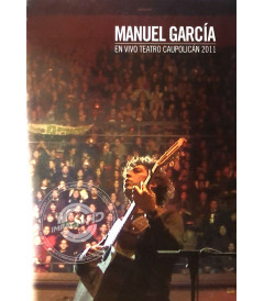 DVD - MANUEL GARCÍA (EN VIVO TEATRO CAUPOLICÁN 2011) - USADA