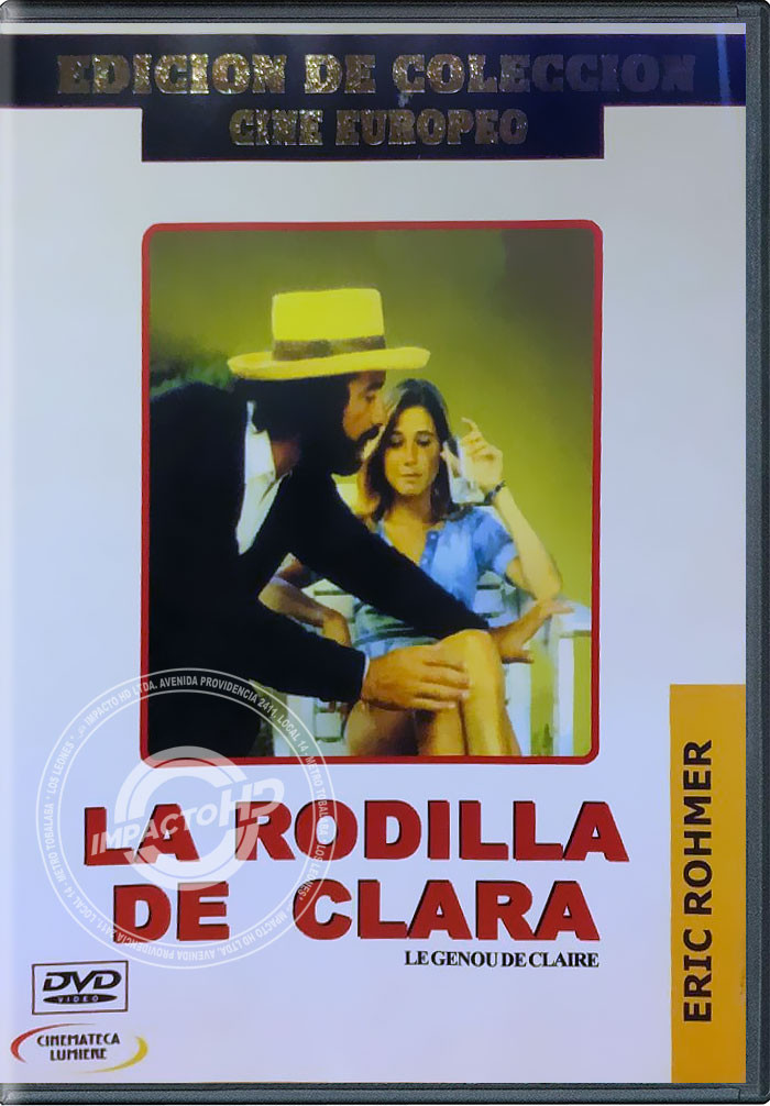 DVD - LA RODILLA DE CLARA (COLECCIÓN CINE EUROPEO) - USADA
