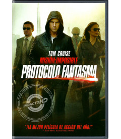 DVD - MISIÓN IMPOSIBLE 4 (PROTOCOLO FANTASMA) - USADA