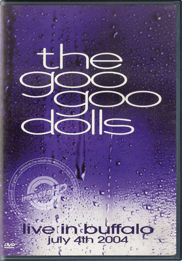 DVD - THE GOO GOO DOLLS (LIVE IN BUFFALO) - USADA