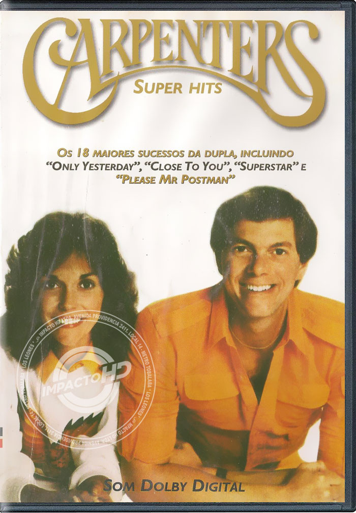 DVD - CARPENTERS (SUPER HITS) - USADA