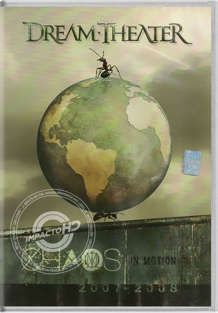 DVD - DREAM THEATER (CHAOS IN MOTION) - USADA