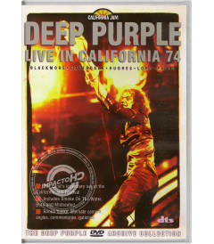 DVD - DEEP PURPLE (LIVE IN CALIFORNIA 74) - USADA