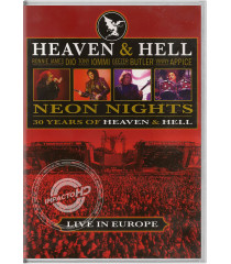 DVD - HEAVEN & HELL (NEON NIGHTS 30 YEARS OF HEAVEN & HELL) - USADO DESCATALOGADO
