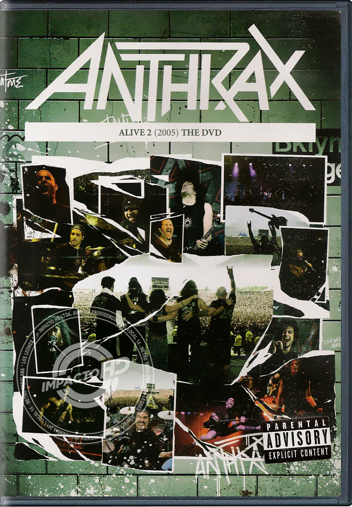 DVD - ANTHRAX (ALIVE 2) - USADA