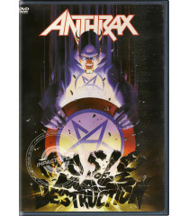 DVD - ANTHRAX (MUSIC OF MASS DESTRUCTION LIVE FROM CHICAGO) - USADO DESCATALOGADO
