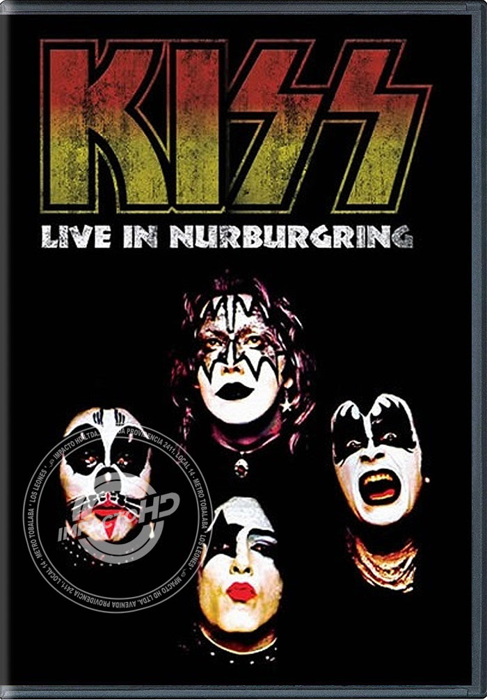 DVD - KISS (LIVE IN NURBURGRING) - USADA