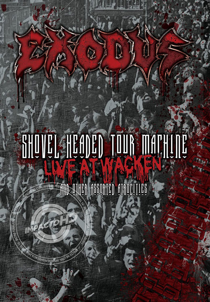 DVD - EXODUS (SHOVEL HEADED TOUR MACHINE) (LIVE AT WACKEN) - USADA