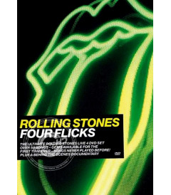 DVD - THE ROLLING STONTES (FOUR FLICKS) - USADA