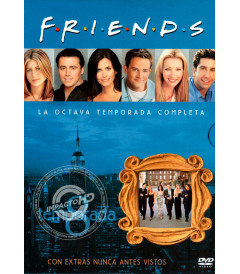 DVD - FRIENDS (8° TEMPORADA COMPLETA) - USADA