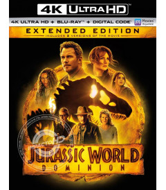 4K UHD - JURASSIC WORLD (DOMINIO) (EDICIÓN EXTENDIDA)