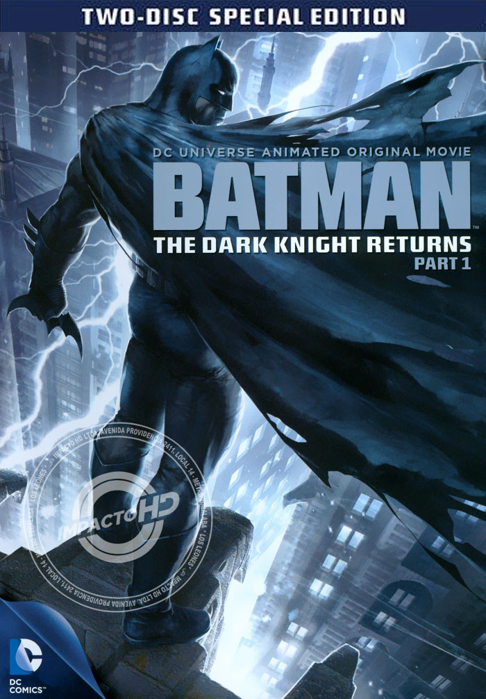 DVD - BATMAN (EL CABALLERO DE LA NOCHE REGRESA PARTE 1) (EDICIÓN ESPECIAL 2  DISCOS) - INCLUYE SLIPCOVER