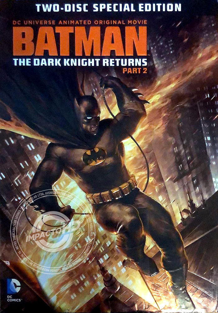 DVD - BATMAN (EL CABALLERO DE LA NOCHE REGRESA PARTE 2) (EDICIÓN ESPECIAL 2  DISCOS)