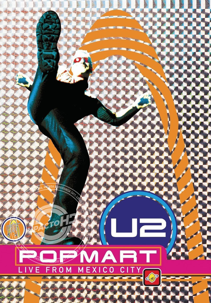 DVD - U2 POPMART (LIVE FROM CIUDAD DE MÉXICO 2007) - USADA