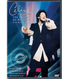 DVD - CELINE DION (THE COLOUR OF MY LOVE CONCERT) - USADA