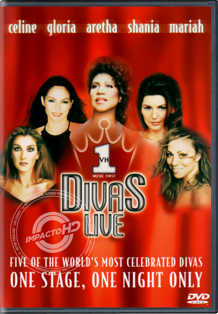 DVD - VH1 DIVAS LIVE (1998) - USADA