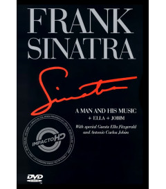 DVD - FRANK SINATRA (A MAN AND HIS MUSIC) - USADA