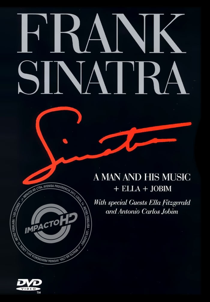 DVD - FRANK SINATRA (A MAN AND HIS MUSIC) - USADA