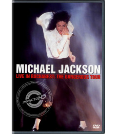 DVD - MICHAEL JACKSON (LIVE IN BUCHAREST: THE DANGEROUS TOUR) - USADA