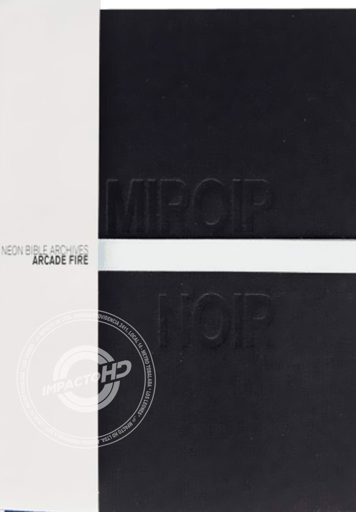 DVD - ARCADE FIRE (MIROIR NOIR) - USADA (EDICION LIMITADA DE LUJO)