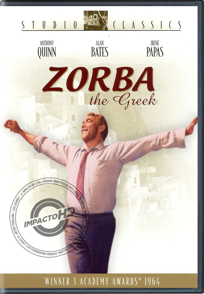 DVD - ZORBA EL GRIEGO (COLECCIÓN STUDIO CLASSICS) - USADA