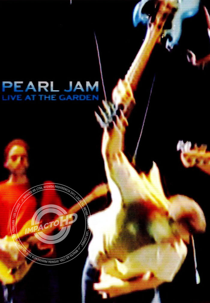 DVD - PEARL JAM (LIVE AT THE GARDEN) - USADA