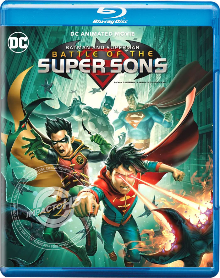 BATMAN Y SUPERMAN (LA BATALLA DE LOS SÚPER HIJOS) (*) - PRE VENTA - Blu-ray
