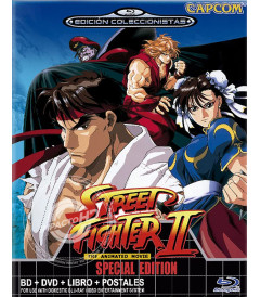 STREET FIGHTER II (LA PELÍCULA ANIMADA) (EDICIÓN ESPECIAL SEGA GENESIS) - Blu-ray