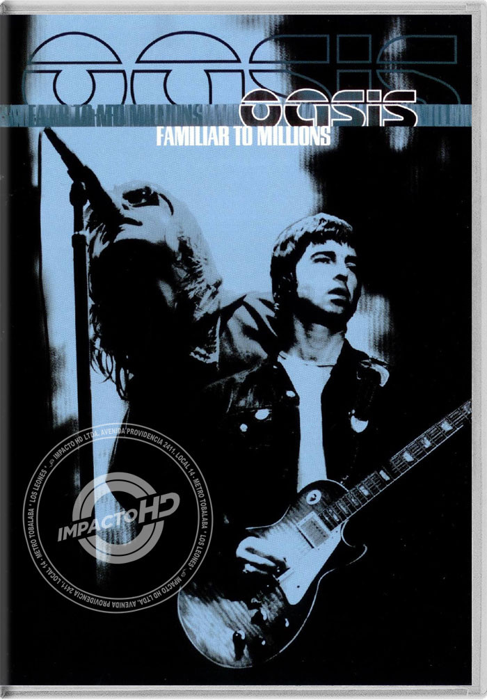 DVD - OASIS (FAMILIAR TO MILLIONS) - USADA