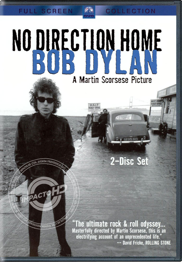 DVD - BOB DYLAN (NO DIRECTION HOME) (EDICIÓN 2 DISCOS) - USADA