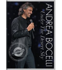 DVD - ANDREA BOCELLI (UNDER THE DESERT SKY) (CD+DVD) - USADA