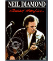 DVD - NEIL DIAMOND (GREATEST HITS LIVE) - USADA