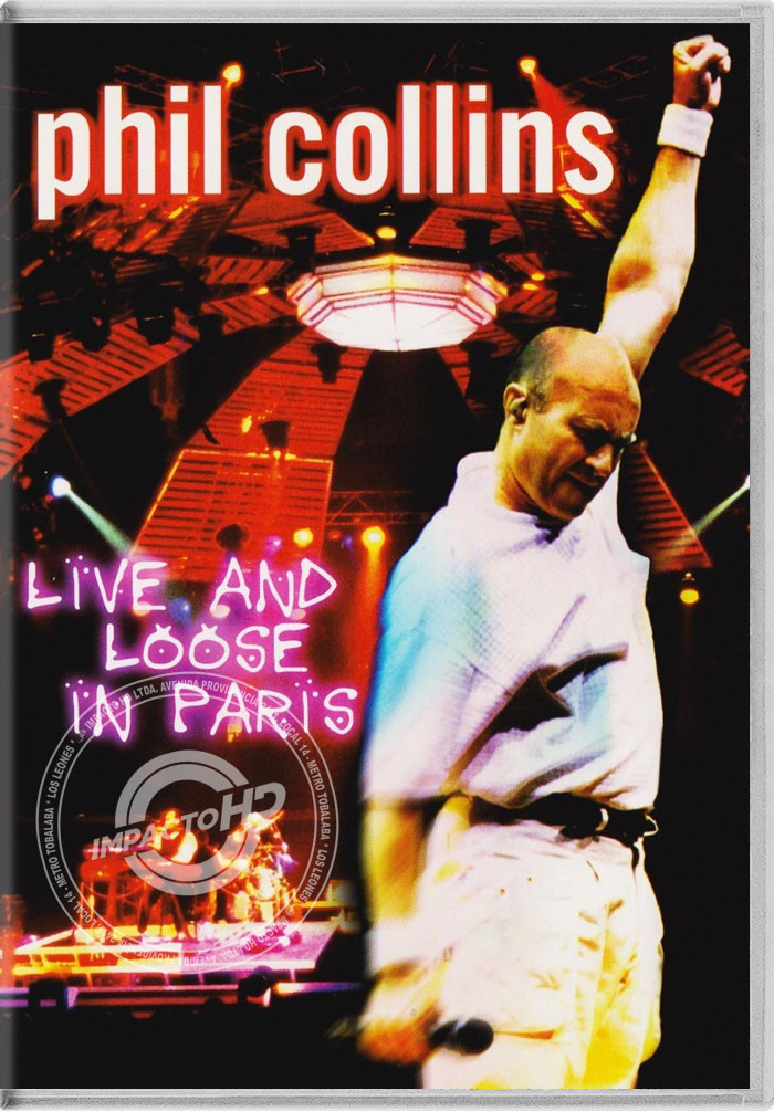DVD - PHIL COLLINS (LIVE AND LOOSE IN PARIS) - USADA