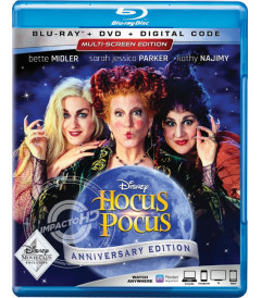 HOCUS POCUS (EDICIÓN 25° ANIVERSARIO) (EXCLUSIVO DISNEY MOVIE CLUB)