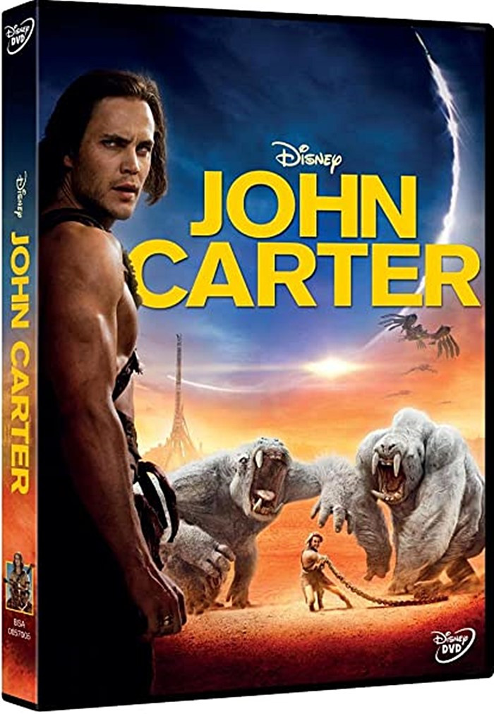 DVD - JOHN CARTER (ENTRE DOS MUNDOS) - USADA