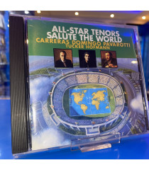 CD - ALL STAR TENORS SALUTE THE WORLD (CARRERAS DOMINGO PAVAROTTI) - USADA