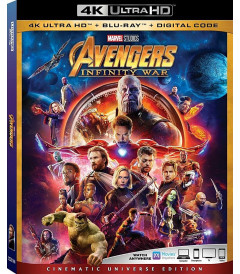 4K UHD - LOS VENGADORES (INFINITY WAR) (EDICIÓN UNIVERSO CINEMATOGRÁFICO) (MCU)