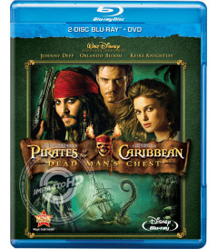 PIRATAS DEL CARIBE 2 (EL COFRE DE LA MUERTE) - USADA - Blu-ray